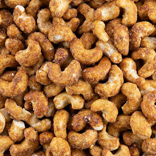 Rostade cashewnötter, med kanel och bourbonvanilj, 1 kg