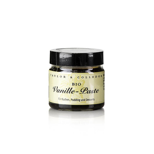 Australien Vaniljextraktpasta med prickar, Taylor & Colledge, ekologisk, 65 g