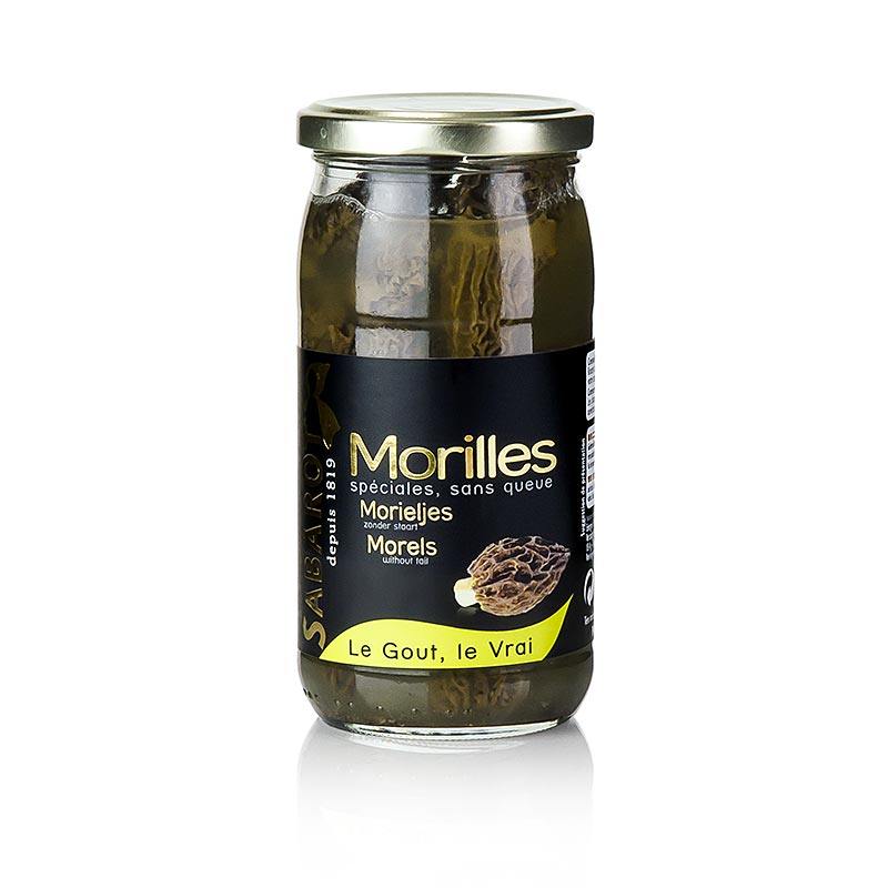 Spetsmoreller, i lak, 330 g