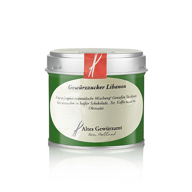 Kryddsocker "Libanon", rörsocker med kryddor, Altes Gewürzamt, 150 g