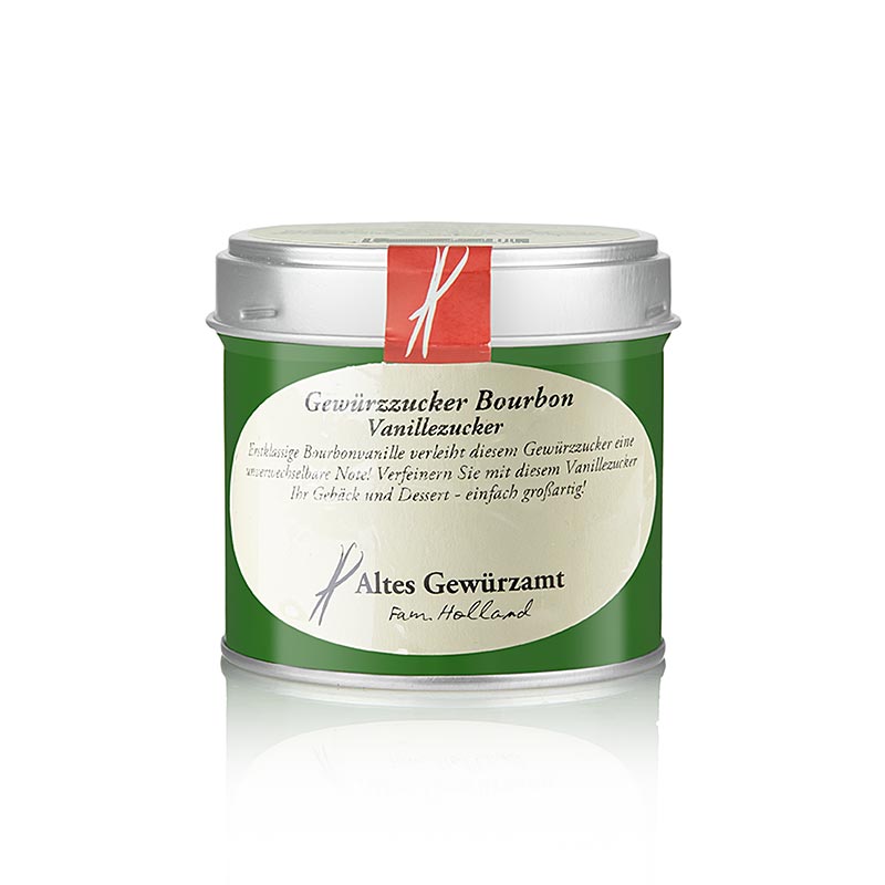 Kryddsocker "Bourbon", rörsocker med bourbonvanilj, Altes Gewürzamt, 150 g