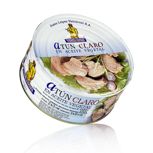 Vit tonfisk i olja, Justo Lopez Valeaucel, 1 kg