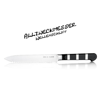 Serie 1905, universalkniv med tandad egg, 13 cm, DICK, 1 st