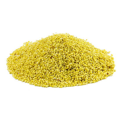 Hirs, hel, skalad, ekologisk, 1 kg