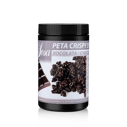 Sosa Peta Crispy (Knallbrause), med mörk chokladöverdrag, vattentät, 900 g