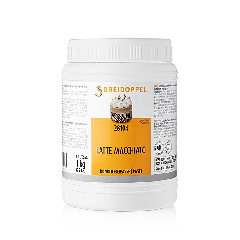 Latte Macchiato-pasta, Dreidoppel, nr 281, 1 kg