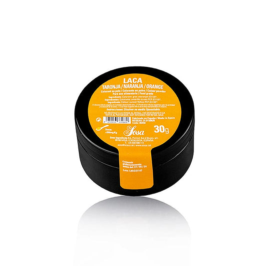 Sosa livsmedelsfärg, pulver, orange, fettlöslig, 30 g
