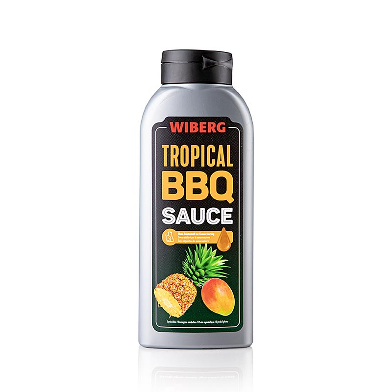 WIBERG dipsås mango-ananas, med curry och ingefära, 700 ml