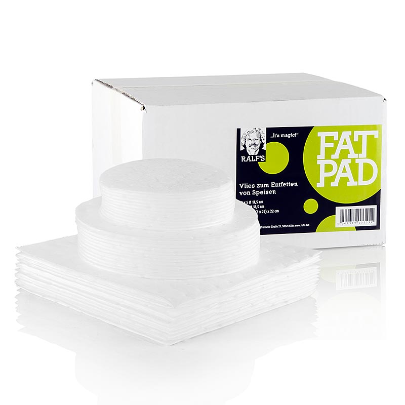 Ralfs FatPad-paket (12 x S, 12 x M, 4 x XXL), 28 delar