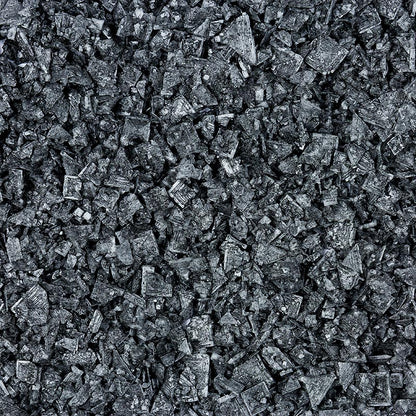 Dekorationssalt svart i pyramidform, Petros, Cypern, 100 g