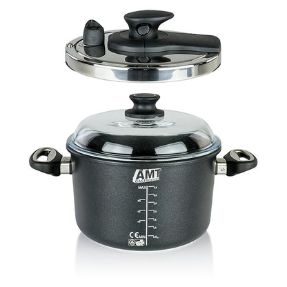 AMT Gastroguss, tryckkokare med lock, ø 24 cm, 1 st