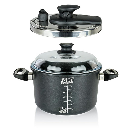 AMT Gastroguss, tryckkokare med lock, induktion, ø 24 cm, 1 st