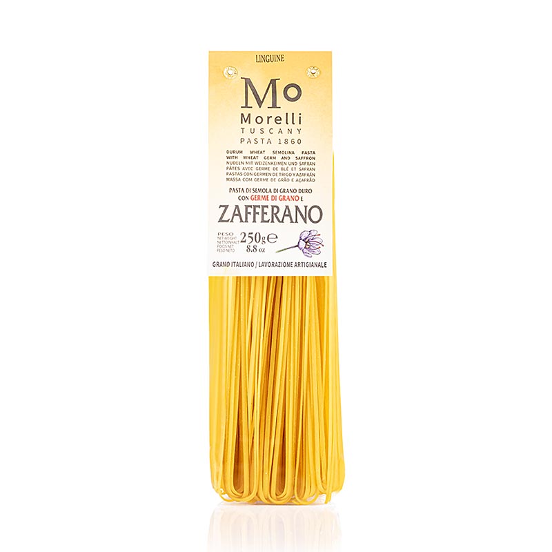 Morelli 1860 Linguine, med saffran och vetegroddar, 250 g