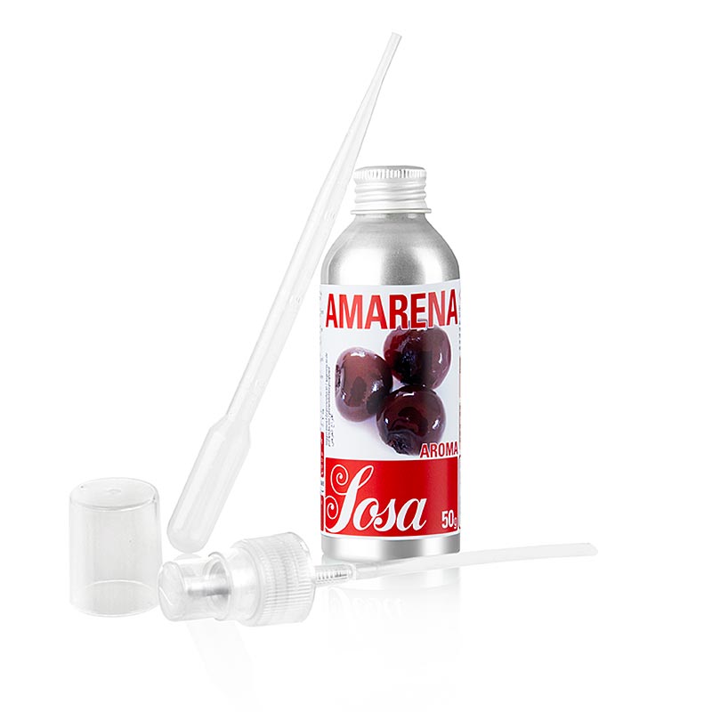 Sosa Arom Amarena-körsbär, flytande, 50 g