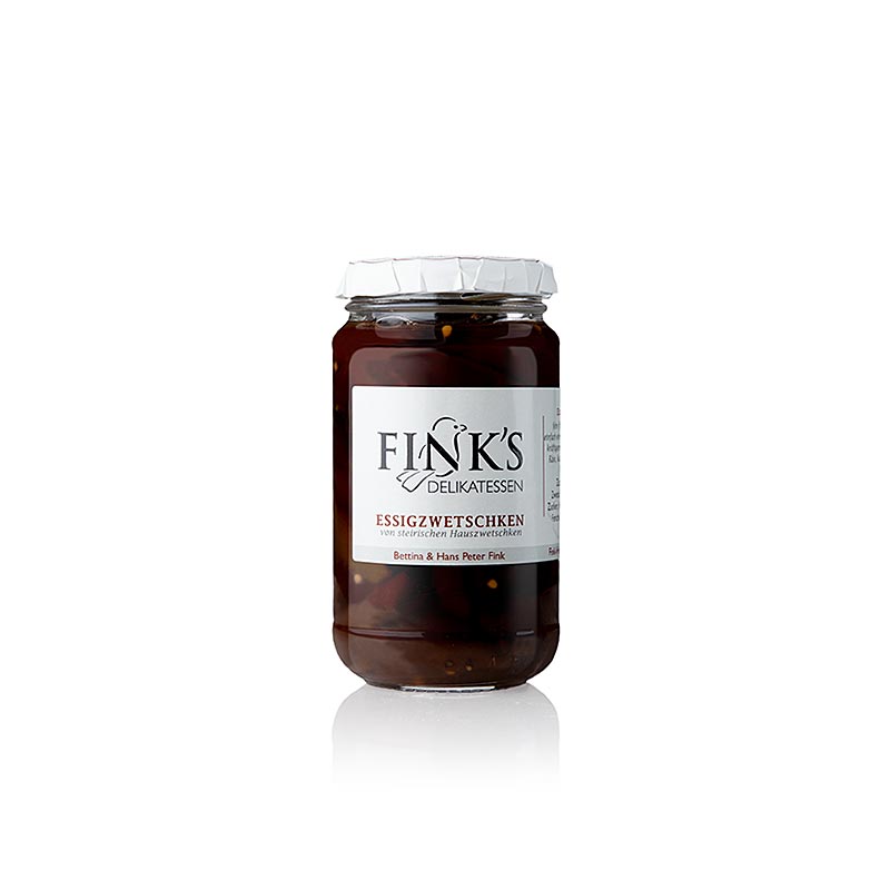 Vinägerplommon, med steiriska husplommon, 220 g