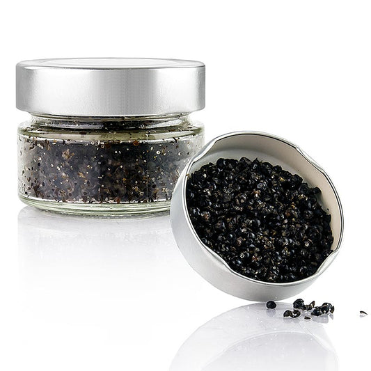 Gewürzgarten Svartpeppar De Luxe, fermenterad med havssalt, krossad, 80 g