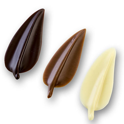 Dekorationsplattor "Elegance" blandning – bladform, 64 mörka, 48 ljusa, 48 vita, 205 g, 160 St