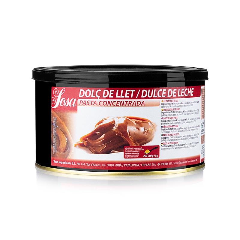 Sosa-pasta – Dulce de leche (mjölkkaramell), 1,5 kg