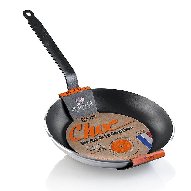 deBUYER "Choc Induktion" non-stick stekpanna Resto, ø 28 cm, 1 st