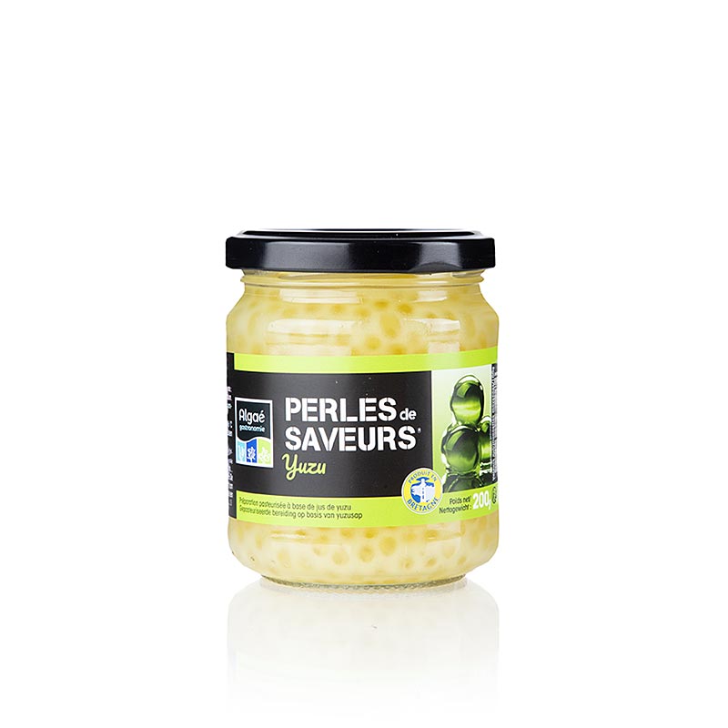 Fruktkaviar "Yuzu", pärlstorlek 5 mm, sfärer, Les Perles, 200 g