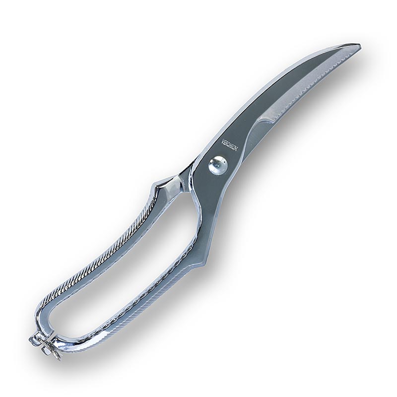 Fjäderfäsax, rostfritt stål, 25 cm lång, 1 st
