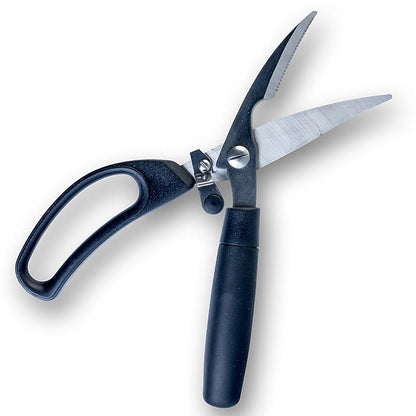 Fjäderfäsax, rostfritt stål med plastgrepp, 23 cm lång, 1 st