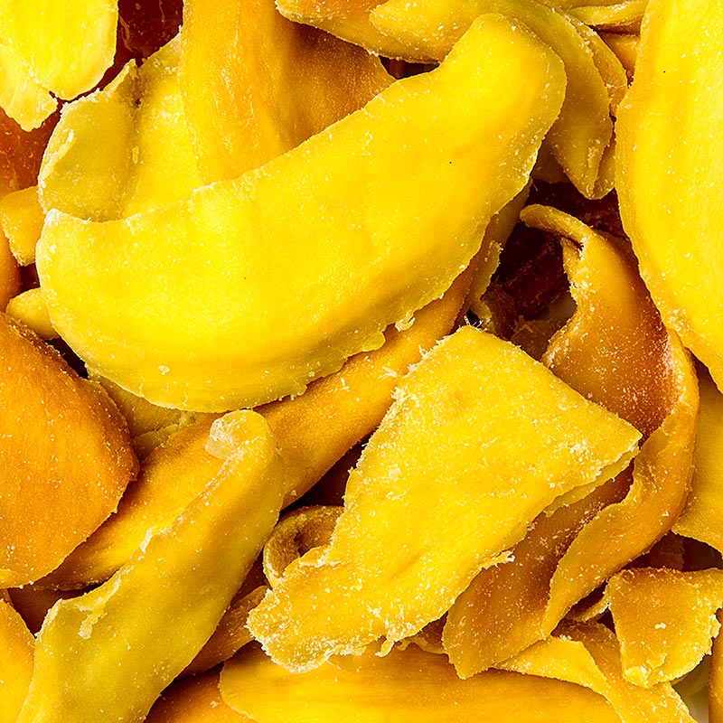 Mangoskivor, torkade, svavlade, 1 kg