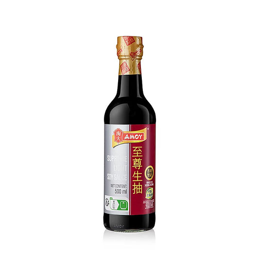 Sojasås – Surpreme Light, Amoy, ljus, 500 ml