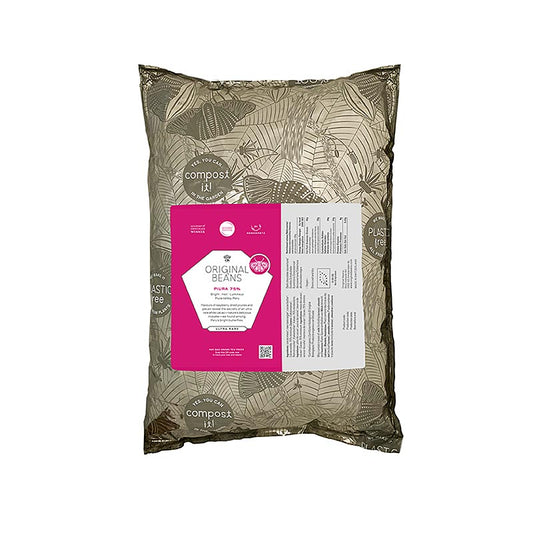 Piura Porcelana Peru, 75 %, bitter couverture, callets, Original Beans, ekologis
