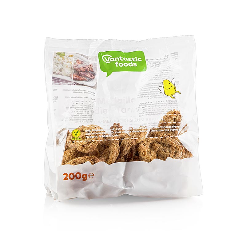 Sojamedaljonger, veganska, Vantastic Foods, 200 g