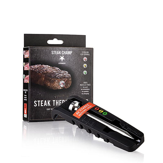 SteakChamp 3-färgspaket, stektermometer för biffar med 3 stekningsnivåer, 1 st