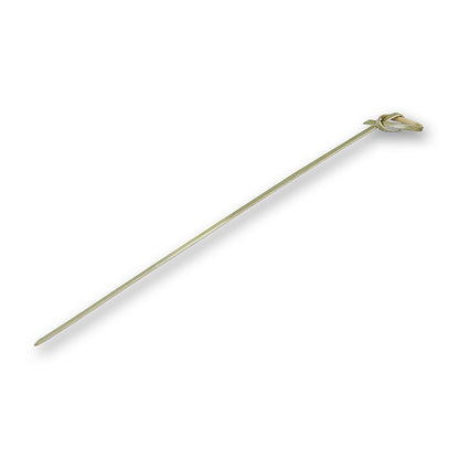 Bambuspinnar, med knut, gröna, 18 cm, 100 st