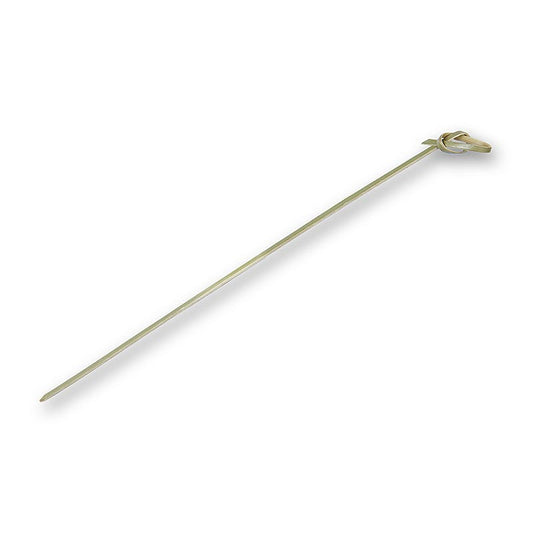 Bambuspinnar, med knut, gröna, 18 cm, 100 st