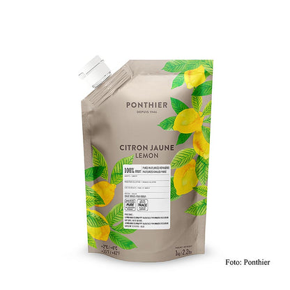 Ponthier citronpuré, 100 % frukt, 1 kg