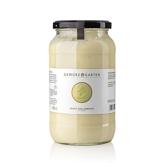 Gewürzgarten hollandaisesås, med smör, färdig att använda, 900 ml