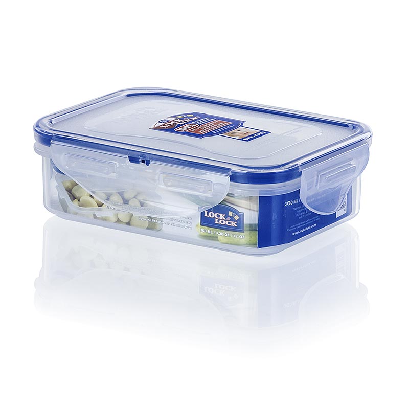 Lock & Lock-färskvarubox, 350 ml, rektangulär 151x108x45 mm, 1 st