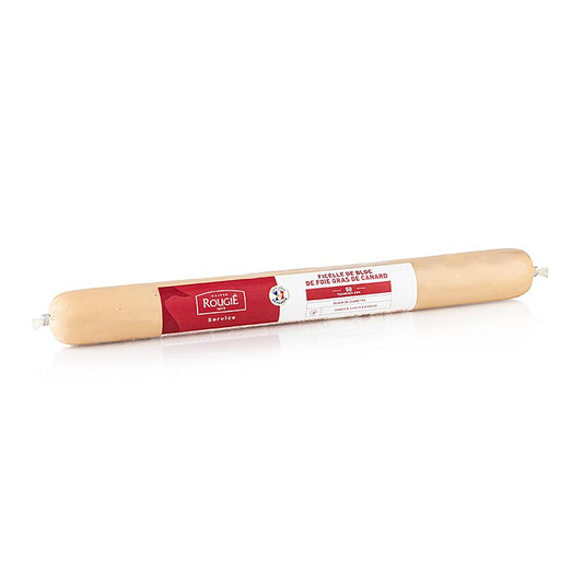Ankleverblock, i stavform "Ficelle", Foie Gras, Ø 36 mm, 38 cm, Rougié, 400 g