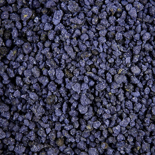 Äkta violblomblad i bitar, lila, kristalliserade, ätbara, 1 kg