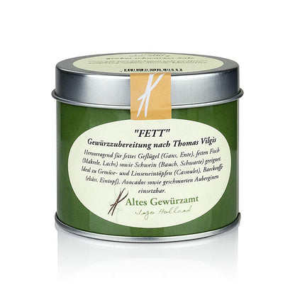 Thomas Vilgis "Fett", kryddblandning, Altes Gewürzamt, 80 g
