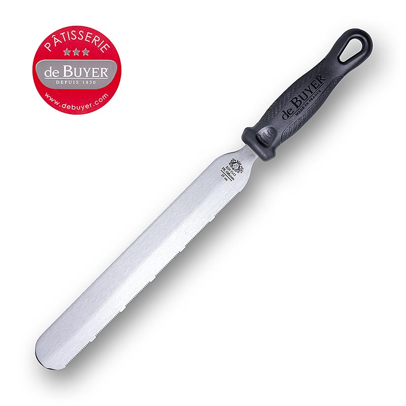 deBUYER FK OFFICIUM Biskuitsåg, 25 cm, tandad, 1 st