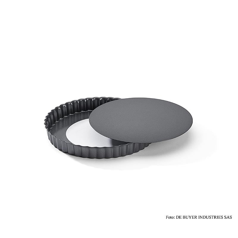 deBUYER tårtform, rund, ø19,8 cm, med löstagbar botten, 1 st