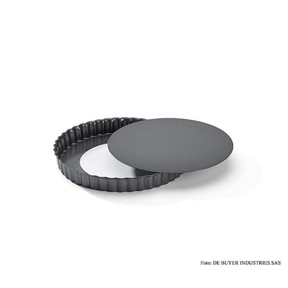deBUYER tårtform, rund, ø19,8 cm, med löstagbar botten, 1 st