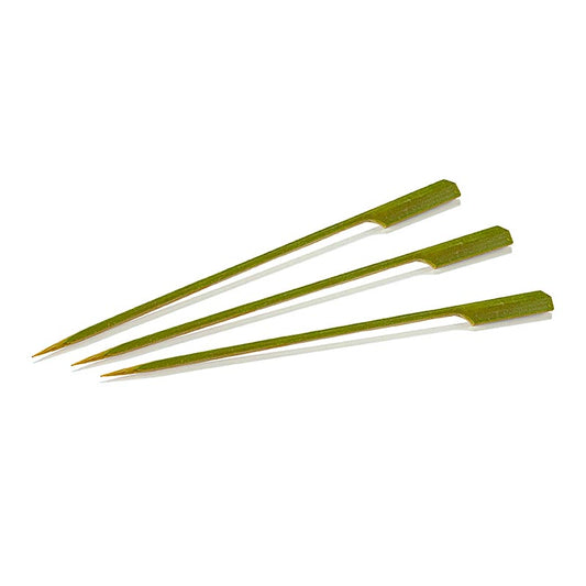 Bambuspinnar, med bladände, 18 cm, 50 st
