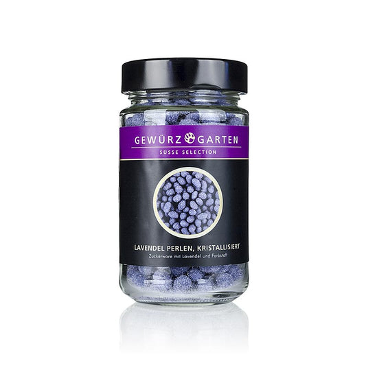Gewürzgarten Lavendelpärlor, kristalliserade, 150 g