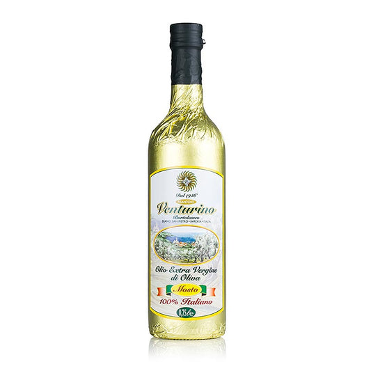 Extra jungfruolja, Venturino, 100 % italienska oliver, 750 ml