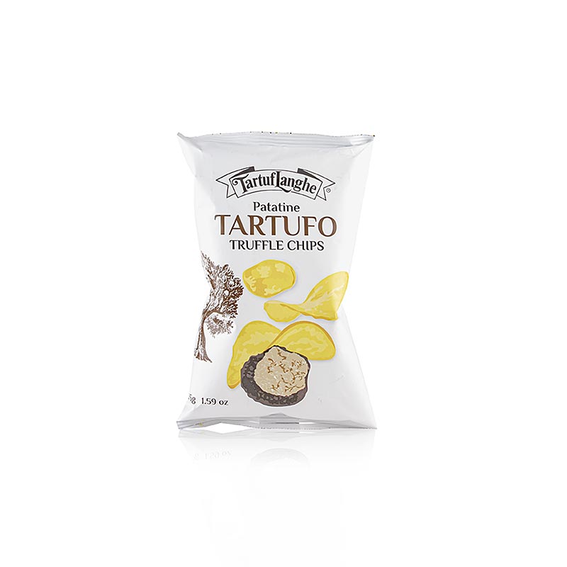 Tartuflanghe tryffelchips, potatischips med sommartryffel (tuber aestivum), 45 g