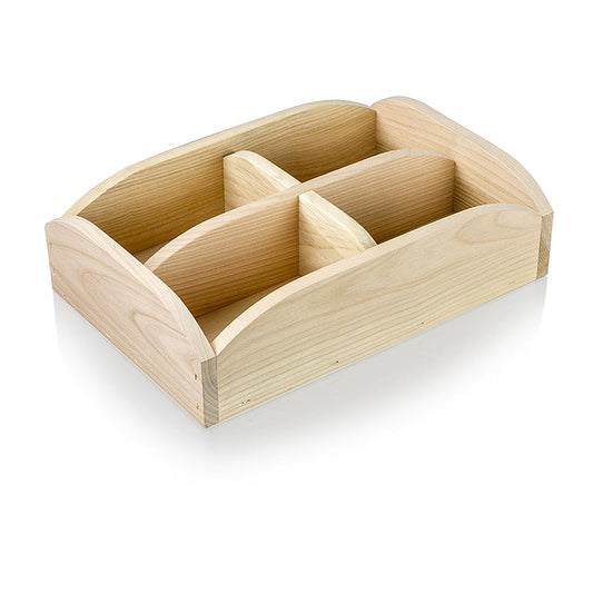 Brödbakform i trä, 30x20x8 cm för 4 små eller 1 stort bröd, 1 st