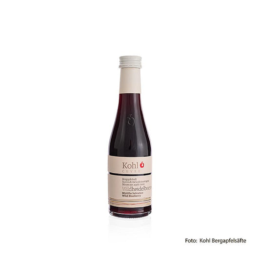 Cuvée bergäppelsaft + blåbär, 200 ml