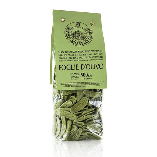 Morelli 1860 Foglie d´olivio, med spenat, 500 g