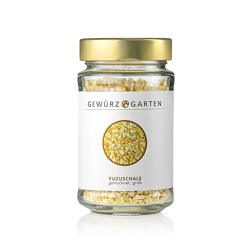 Gewürzgarten Yuzu-skal, grovt, 100 % yuzu, Japan, 20 g